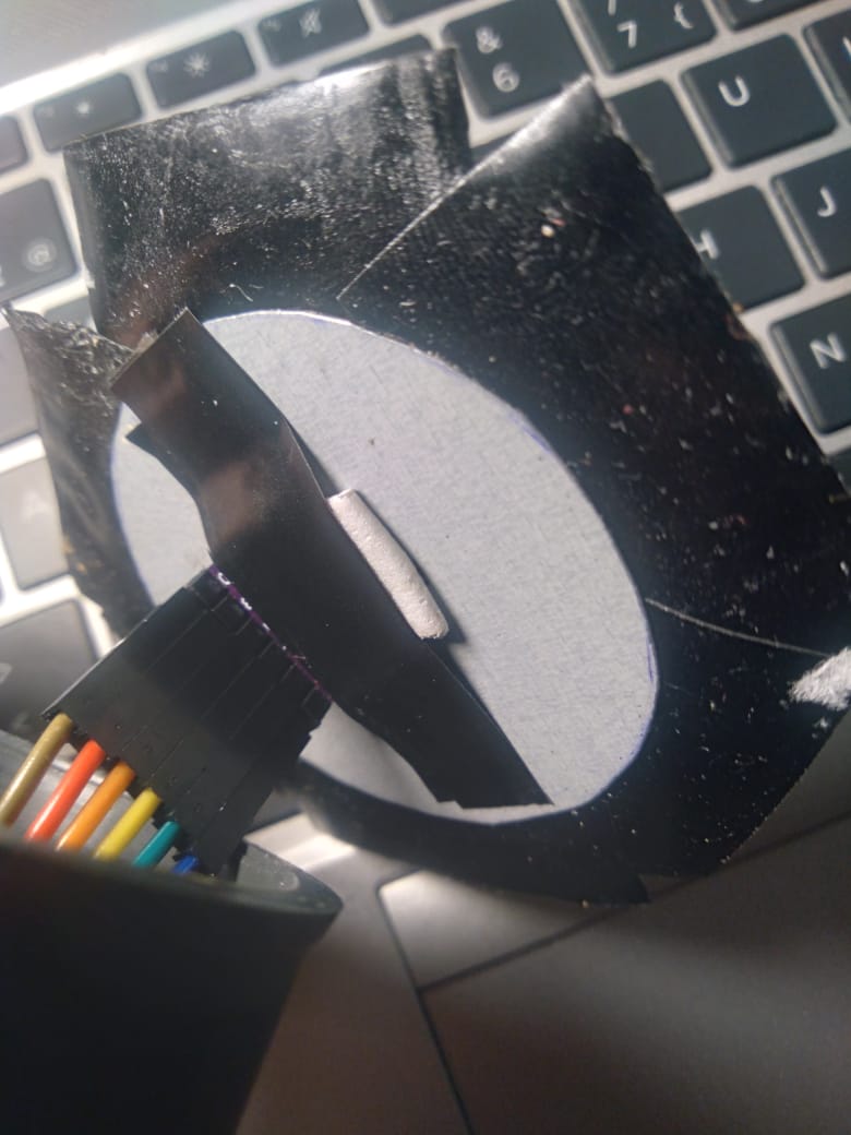 Installing the Sensors Inside the Custom Flux Sensor